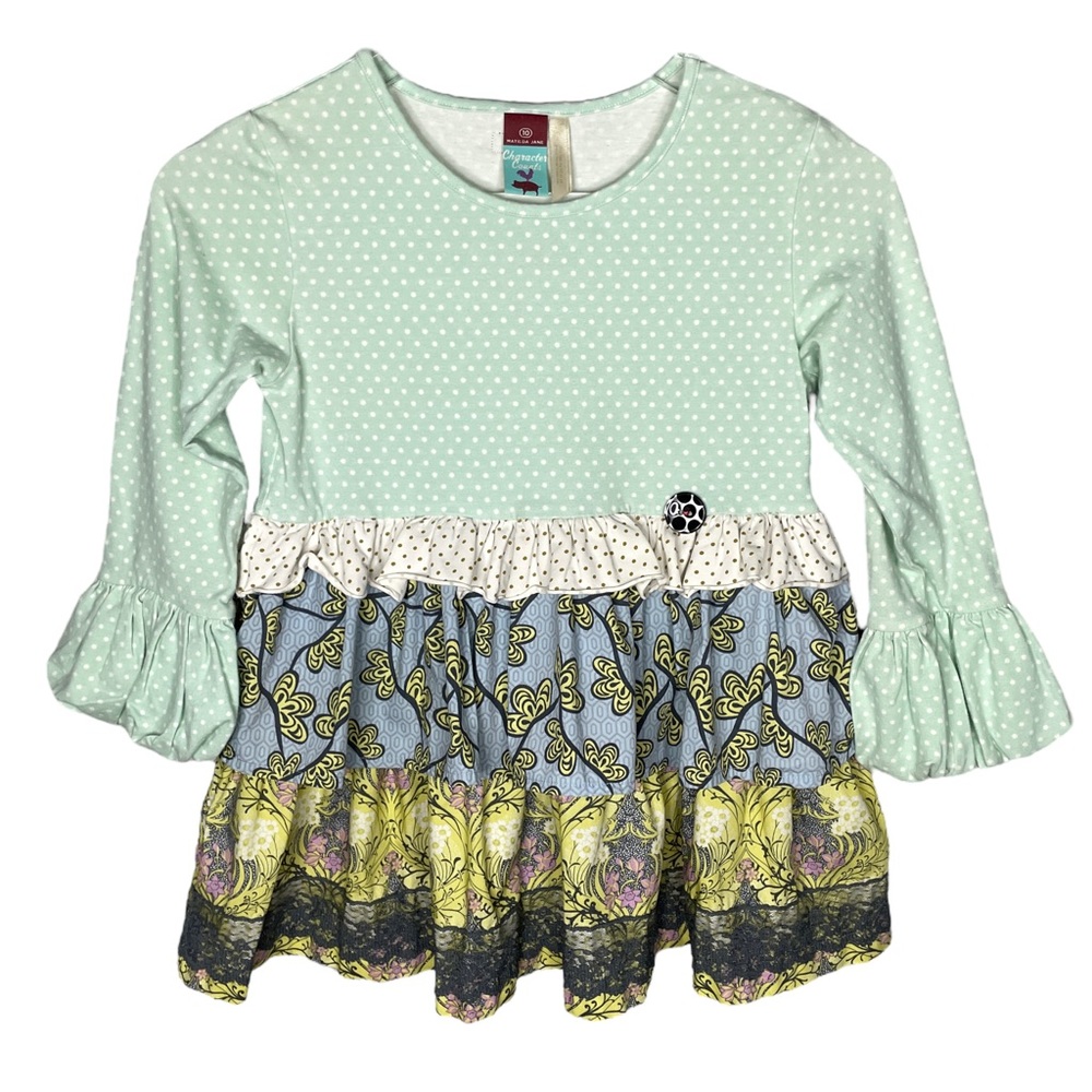 Matilda Jane Marjorine Tunic Top Character Counts Size 10